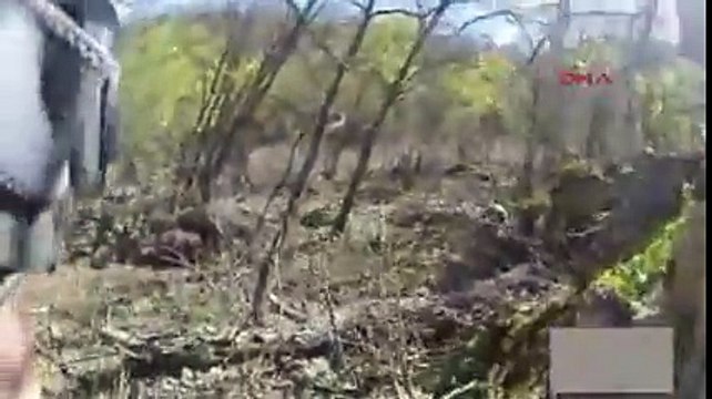 Tunceli'de PKK'lıların teslim olma anı görüntüleri ortaya çıktı