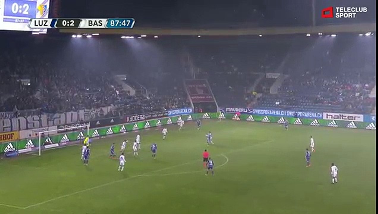FC Luzern 1:2 FC Basel (Swiss Super League 28.April 2017)