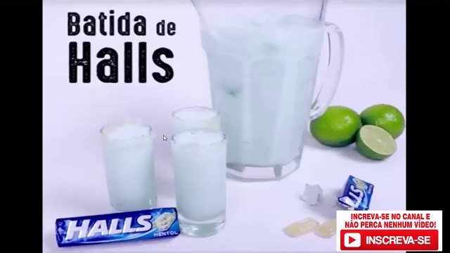 2017 Batida de halls bora bebe otima para festa com amigos 2017
