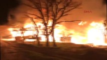 Çorum'da Köy Yangını 50 Ev Yandı -3