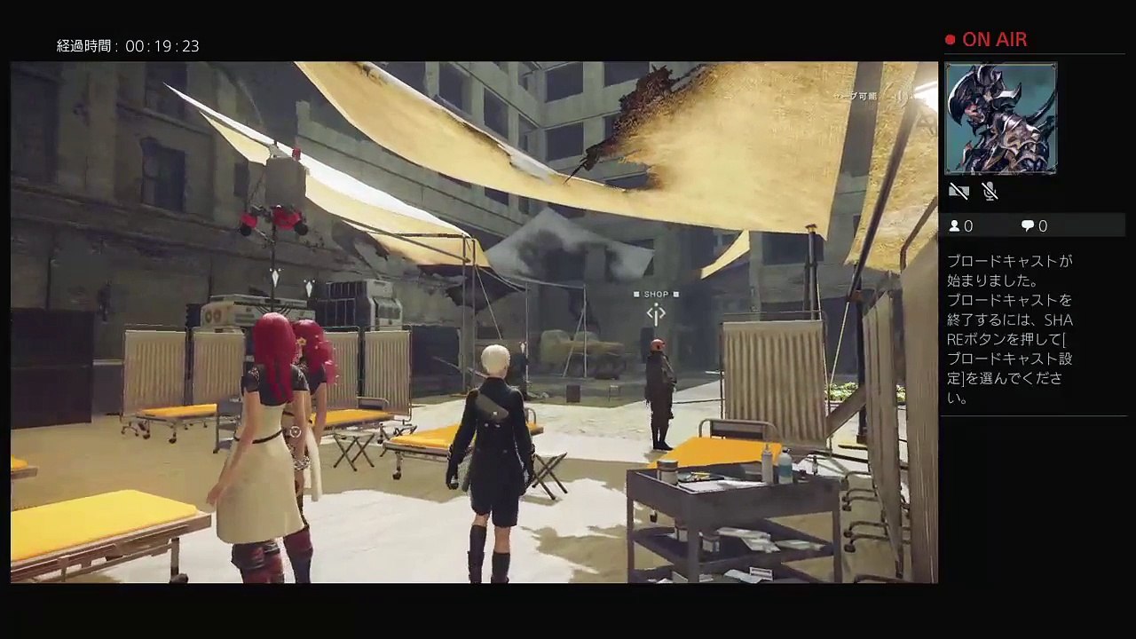 NieRのプレイ動画