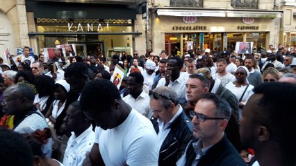 Une minute de silence en hommage à de Mamadou-Lamine Dhiedhiou, tué il y a une semaine à Besançon