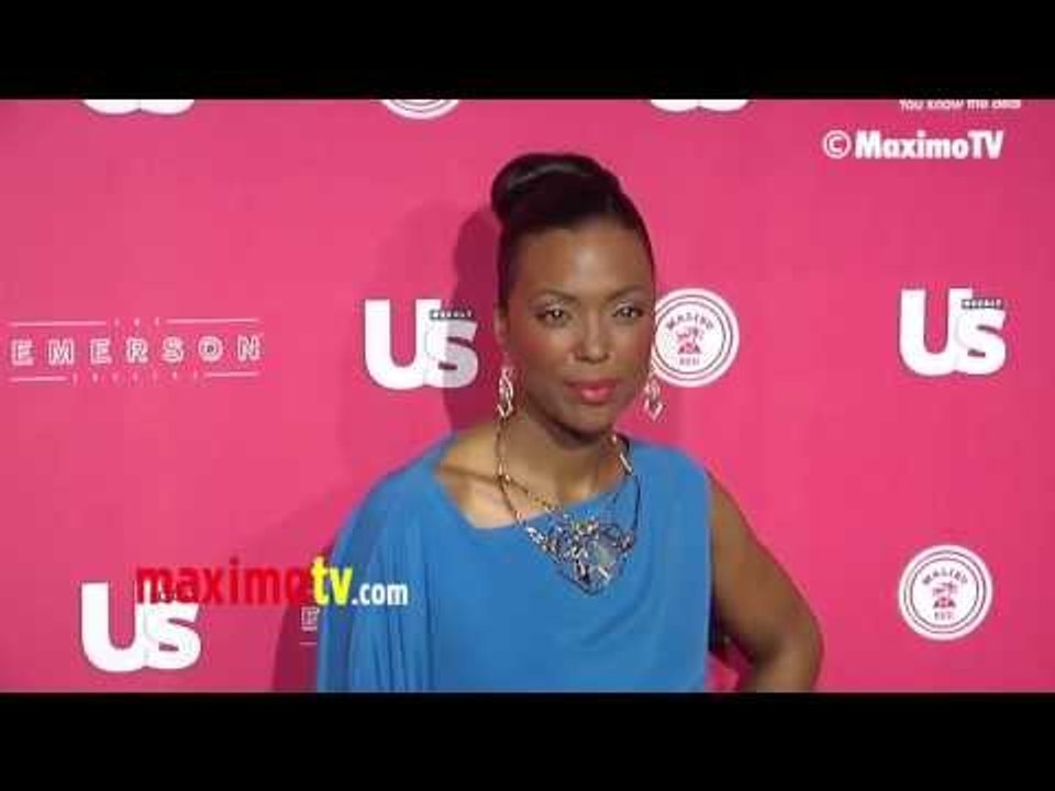 Aisha Tyler US Weekly "Hot Hollywood" 2013 Red Carpet ARRIVALS @aishatyler