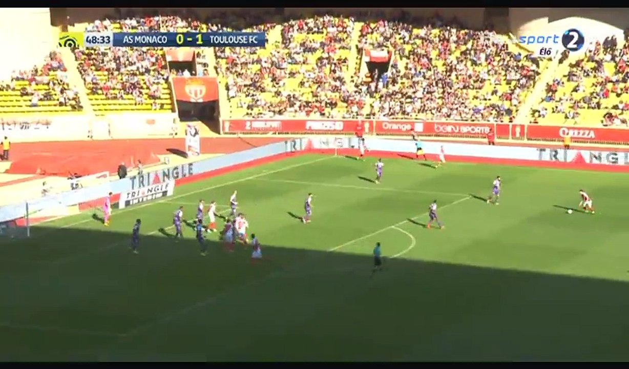 Kamil Glik Goal HD - Monaco 1-1 Toulouse - 29.04.2017