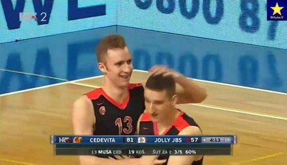 Džanan Musa - 19 poena protiv KK Jolly (29.4.2017)