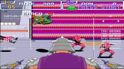 TEENAGE MUTANT NINJA TURTLE: TURTLES IN TIME - LONGPLAY