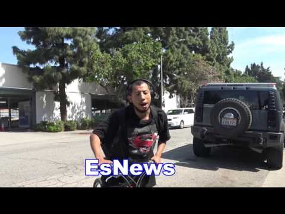 Homeless Guy Who Watches ESNEWS Vids Get Into It With Ricky EsNews Boxing