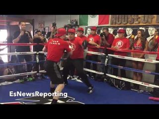 GGG vs Canelo Who Wins? esnews boxing