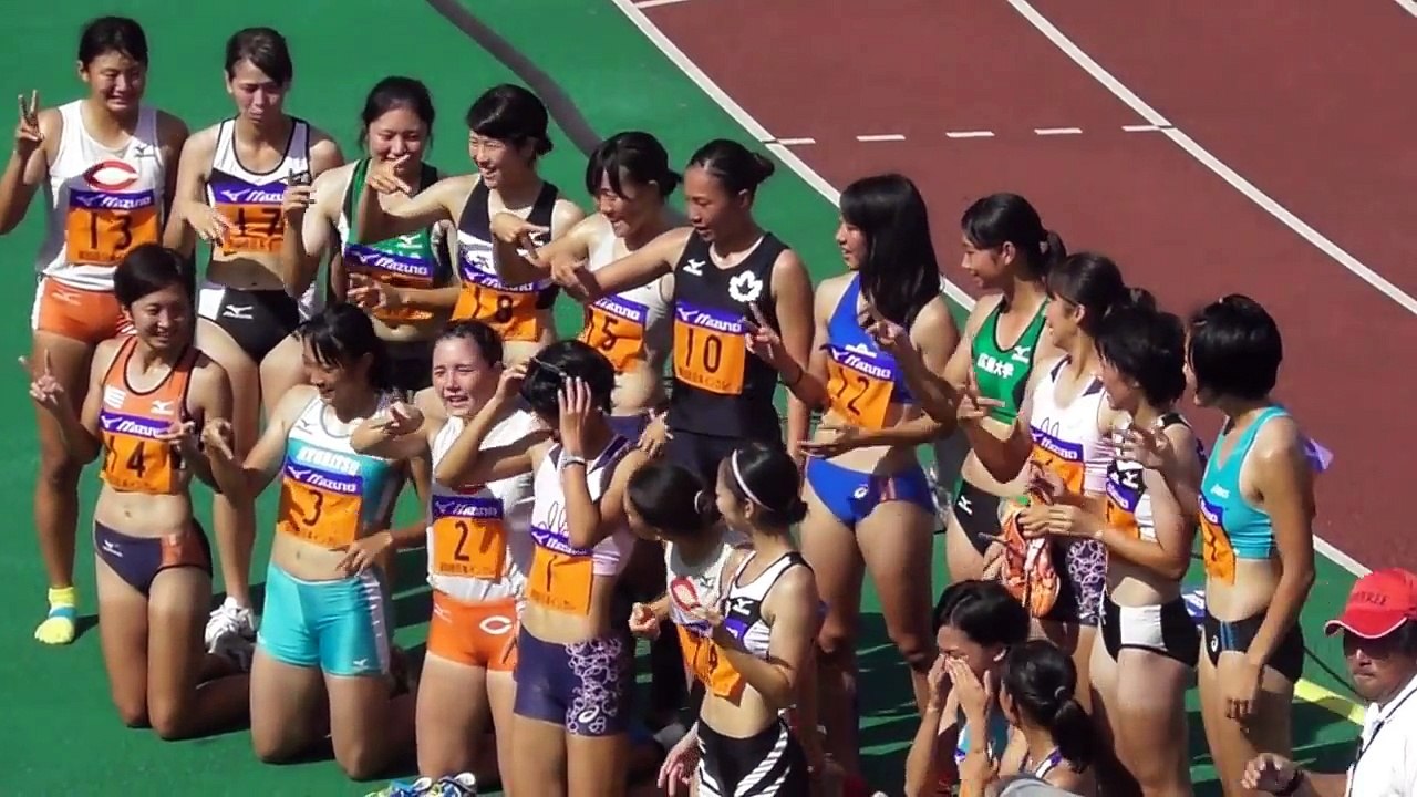 日本インカレ女子七種競技 記念撮影　2016.9.4