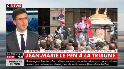 Le discours de Jean-Marie Le Pen, un flop ?