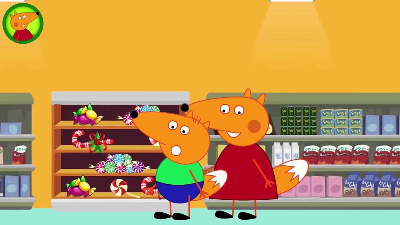 Fox Family Cartoon Funny And Nursery Rhymes, Animation For Kids 82