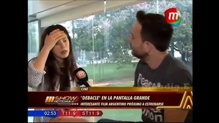 Delfina Cháves, Javiera Díaz y Claudia Pérez filman "DEBACLE"