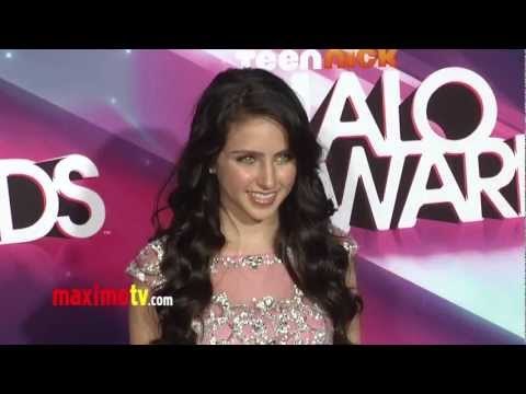 Ryan Newman SEE DAD RUN TeenNick HALO Awards 2012 Arrivals