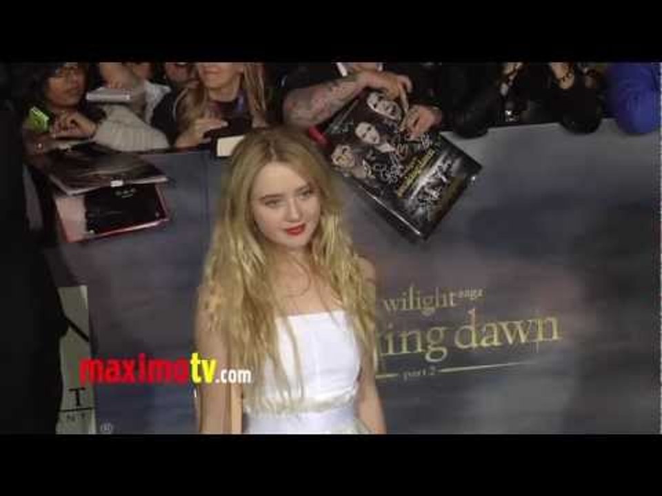 Kathryn Newton TWILIGHT "Breaking Dawn Part 2" Premiere ARRIVALS