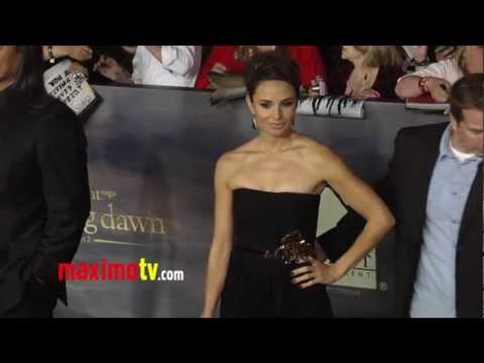 Mia Maestro TWILIGHT "Breaking Dawn Part 2" Premiere ARRIVALS