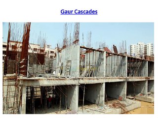 Gaur Cascades housing society