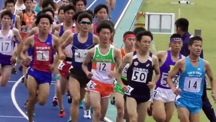 【頑張れ中大】日体大記録会5000ｍ19組　中山　2016.6.5