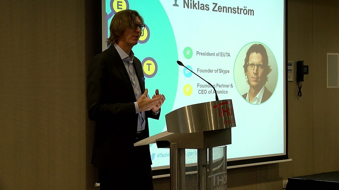 EU Tech Day: Keynote Speech - Niklas Zennström, EUTA President