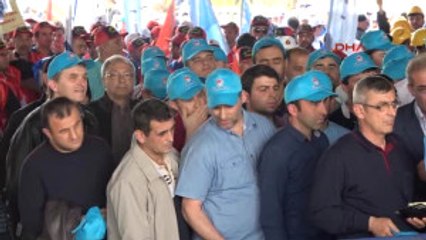 Türk-Iş Korteji, Tandoğan Meydanı'nda