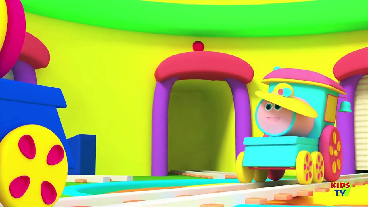 Bob The Train | Finger Family | Nursery Rhymes Song For Children