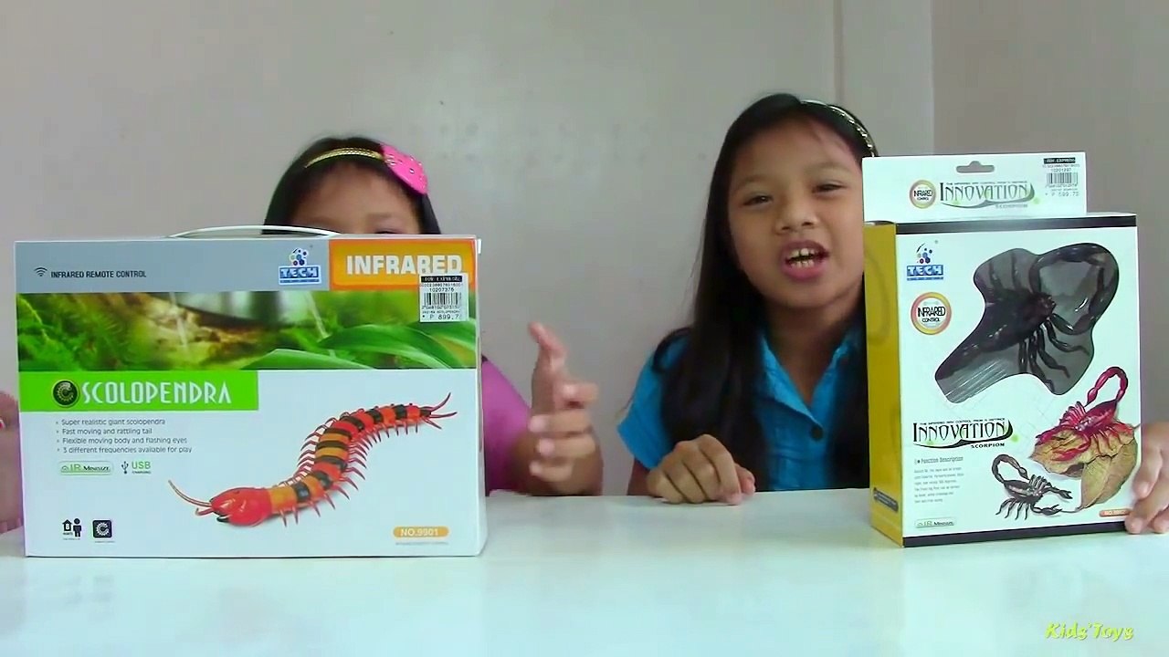L'Innovation Scorpion Géant et Scolopendra Creepy Crawlers Jouets
