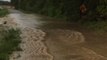 Flooding Turns Road into River in Southern Illinois