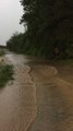 Flooding Turns Road into River in Southern Illinois