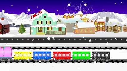 Finger Family _ Train Finger Family Nursery Rhymes for Kids _ Train Song For Kids-UpOBA