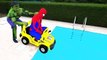 HULK PUSH Spiderman INTO POOL?! w/ Joker, Baby Prank Movie Toys Fun Cat Cars Video Kids in Real Lif