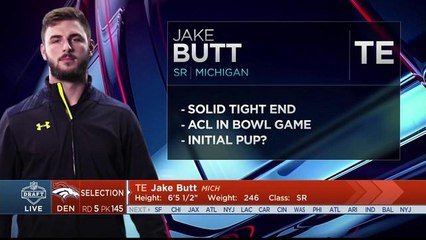 Mayock: Jake Butt can compete as blocker, WR or runner