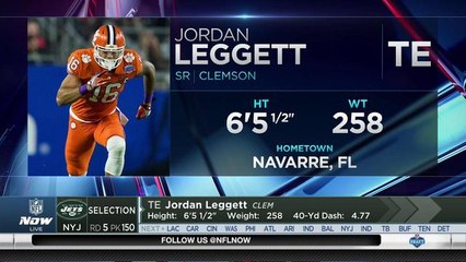 Jets select Jordan Leggett No. 150 in the 2017 NFL Draft