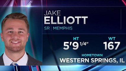 Bengals select Jake Elliott No. 153 in the 2017 NFL Draft