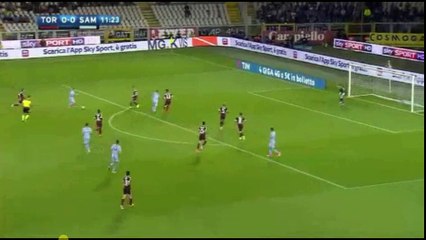 Patrik Schick Fantastic Goal - Torino FC vs Sampdoria 0-1  29.04.2017 (HD)
