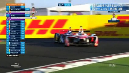 フォーミュラE　第2戦　モロッコ・マラケシュ大会　決勝ハイライト   16 12 16   FULL HD   FULL EPISODE (18) part 2/2