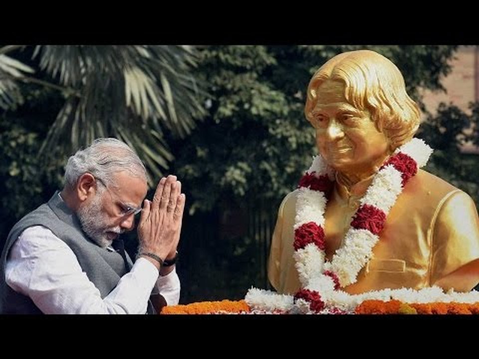 Dr. Kalam was a 'Rashtraratan' says PM Modi