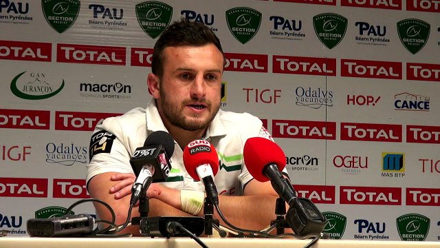 Brandon Fajardo après Section Paloise - Brive : On a eu du mal à trouver notre organisation