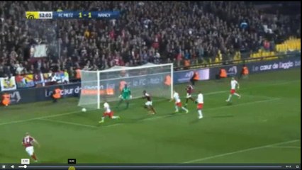 Opa Nguette Goal -  FC Metz vs AS Nancy 2-1  29.04.2017 (HD)