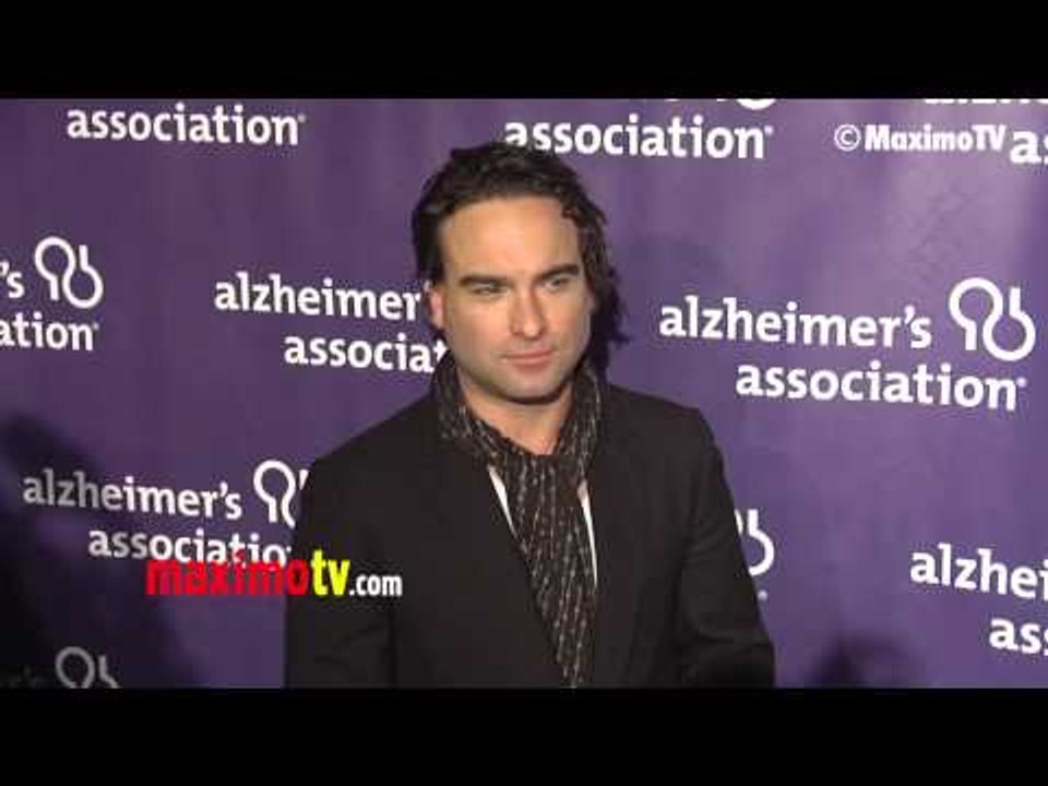 Johnny Galecki 21st Annual "A Night at Sardi's" Red Carpet ARRIVALS