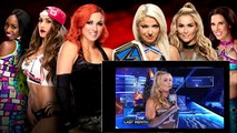 WWE ROYAL RUMBLE 2017 Team Alexa Bliss vs Team Becky Lynch