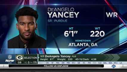 Packers select DeAngelo Yancey No. 175 in the 2017 NFL Draft