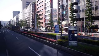 西日本JRバス プレミアムドリーム20号 前面展望 東京駅日本橋口～東京ディズニーランド
