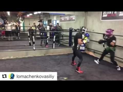 Boxing vs MMA Vasyl Lomachenko Sparring TJ Dillashow - esnews boxing