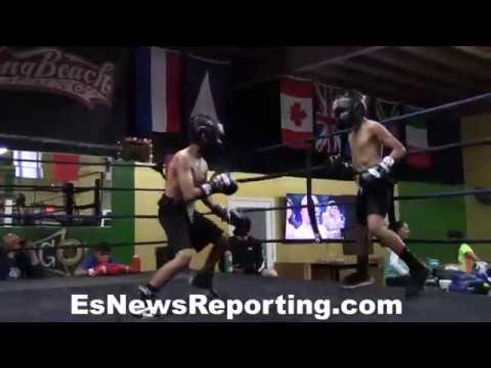 Would you fight your brother? Brothers sparring - EsNews Boxing