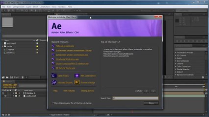 1.1. Рабочий процесс в After Effects