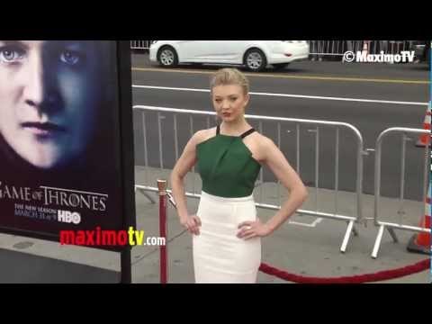 Natalie Dormer Game of Thrones Season 3 Premiere Red Carpet Arrivals