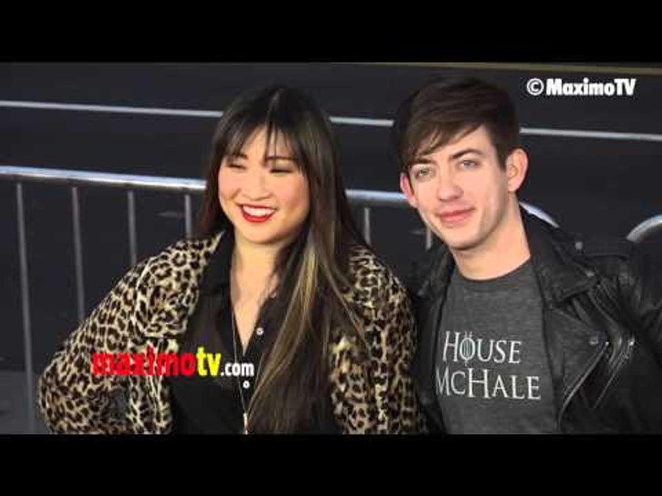 Jenna Ushkowitz & Kevin McHale "Game of Thrones" Season 3 Premiere Red Carpet Arrivals