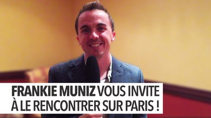 Frankie Muniz vous invite à l'événement "Meet Malcolm" !