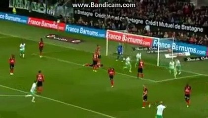 Guingamp - Saint Etienne résumé vidéo but EAG - ASSE 0-2