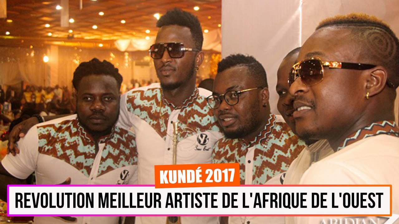 Revolution meilleur artiste de l’Afrique de l’Ouest au Kundé 2017