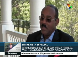 Browne: la desinformación, el mayor problema de Antigua y Barbuda